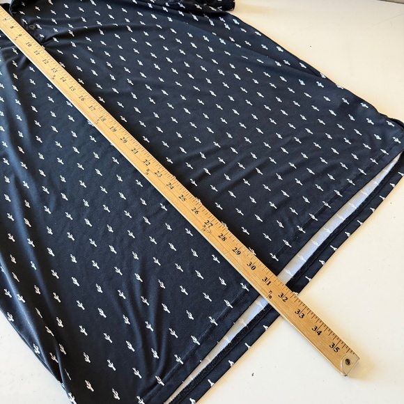 PXG Parson Xtreme Primary Black Cactus AOP Performance Golf Polo Mens LARGE - Picture 8 of 9